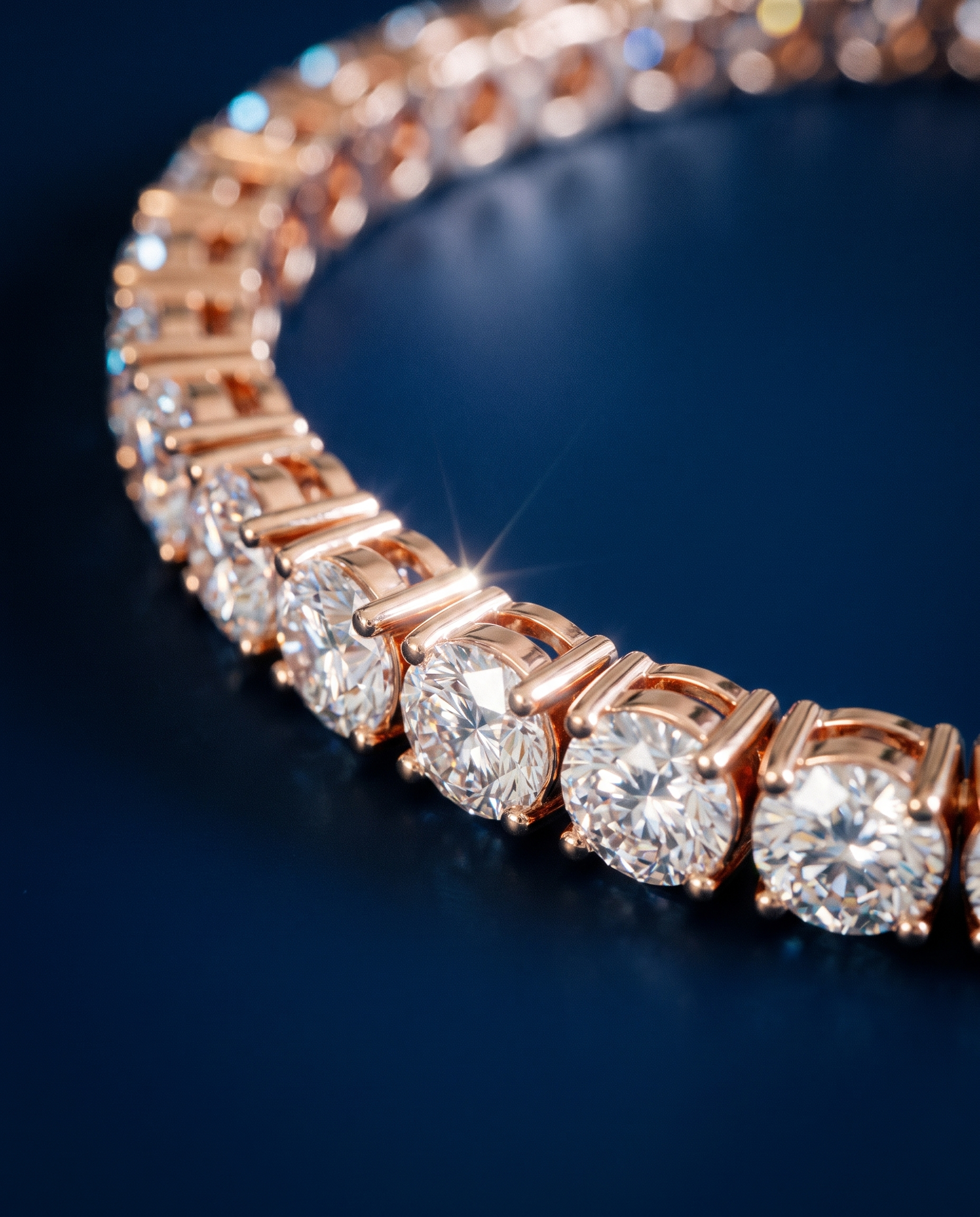Éridan Grande Lab-Grown Diamond Bracelet in Solid Gold