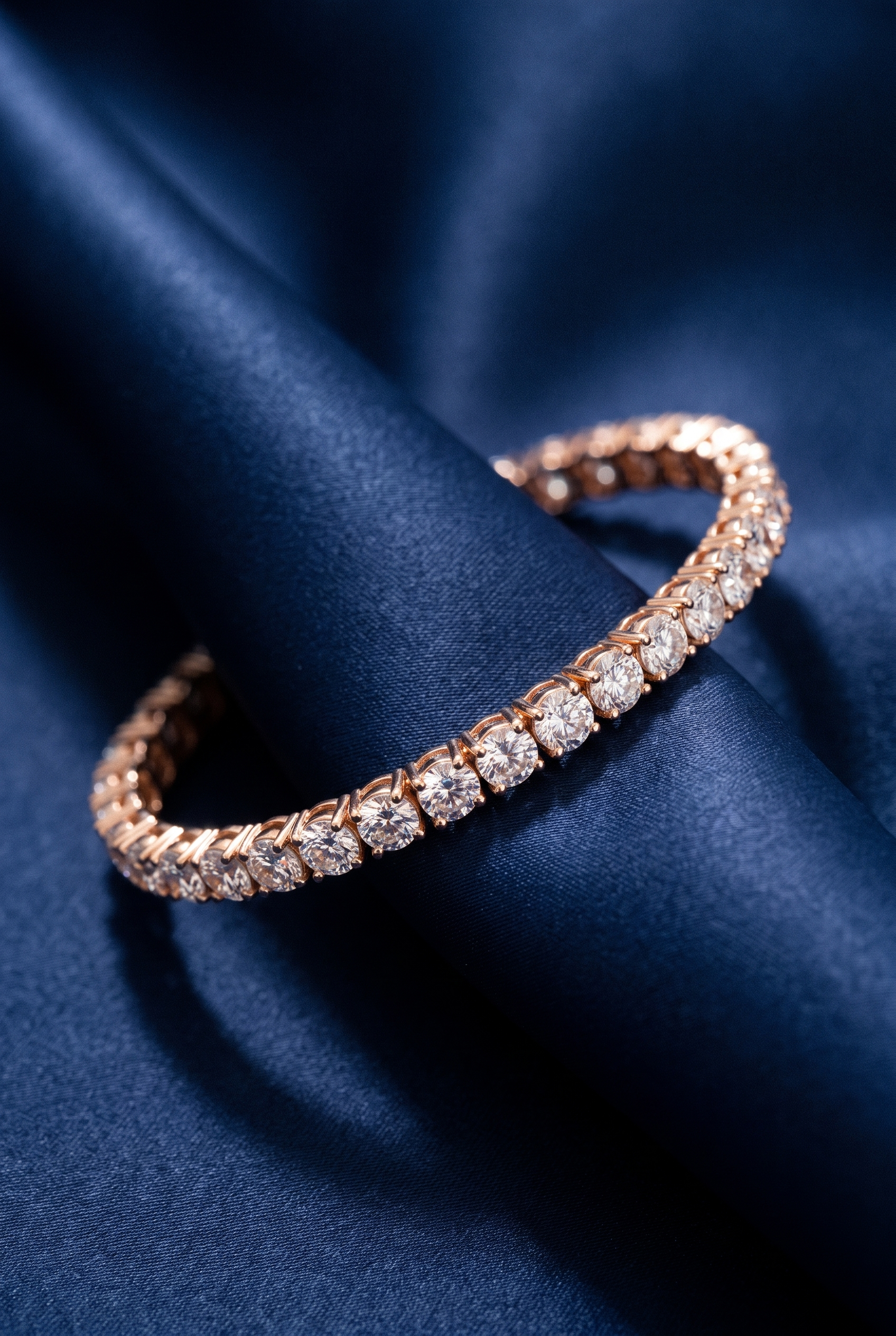 Éridan Grande Lab-Grown Diamond Bracelet in Solid Gold